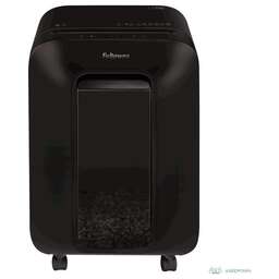 FELLOWES Шредер PowerShred LX200 черный (секр.P-4) фрагменты 12лист. 22лтр. скрепки скобы пл.карты