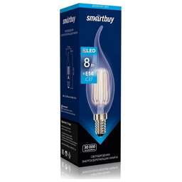 SMARTBUY (SBL-C37FCan-8-40K-E14) 8W/4000/E14