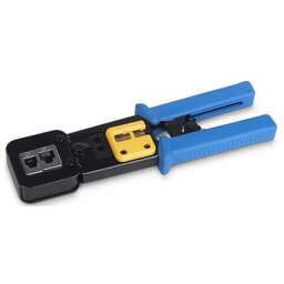 CABEUS Инструмент обжимной HT-376Z для RJ-45/RJ-12/RJ-11 черный
