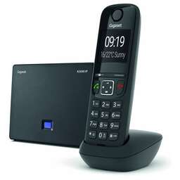GIGASET Телефон IP AS690IP Base Rus черный (S30852-H3124-R101)