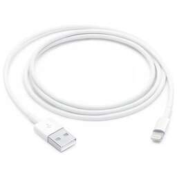 APPLE Кабель MXLY2ZM/A, Lightning (m) - USB (m), 1м, MFI, белый