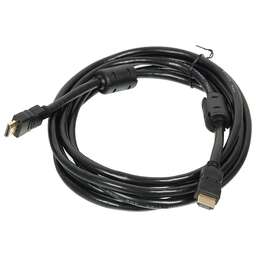 BURO Кабель аудио-видео HDMI 1.4 HDMI (m)/HDMI (m) 3м. феррит.кольца черный (HDMI-19M/19M-3M-MG)