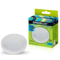 ERGOLUX (14237) LED-GX53-12W-GX53-4K