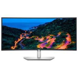 DELL 34" Монитор UltraSharp U3423WE, 3440x1440, IPS, 2хHDMI, 1хDP, изогнутый, черный и серебристый