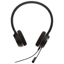 JABRA Наушники с микрофоном Evolve 20 MS Stereo черный 1.2м накладные USB оголовье (4999-823-109)