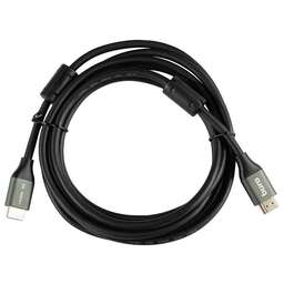 BURO Кабель аудио-видео HDMI (m) - HDMI (m) , ver 2.1, 3м, GOLD, ф/фильтр, черный [bhp-hdmi-2.1-3g]