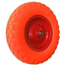 БТМ STANDART PU1602 размер 16*4,00-8 12/100мм диск сварной, пу красный /уп.5шт