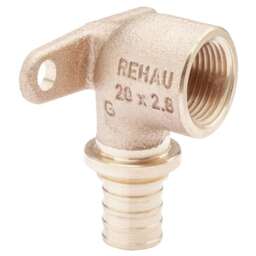REHAU Угольник настенный ВР 20-3/4" RX+ , бронза