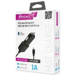PARTNER АЗУ MINI USB, 1А (28252)