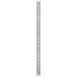 DELI Линейка Essential Metal 8464 сталь нержавеющая дл.50см ассорти
