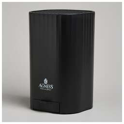 AGNESS ПОДСТАВКА ДЛЯ НОЖЕЙ С ТОЧИЛЬНЫМ КАМНЕМ 13,6*14,6*23 СМ 907-321