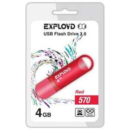 EXPLOYD 4GB 570 красный [EX-4GB-570-Red]