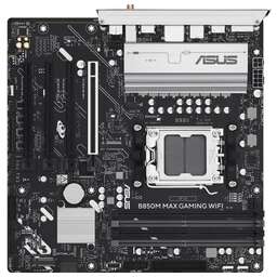 ASUS Материнская плата B850M MAX GAMING WIFI SocketAM5 AMD B850 4xDDR5 mATX AC`97 8ch(7.1) GbLAN RAID+HDMI+DP
