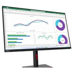 LENOVO Монитор 31,5" T32h-30, 16:9, IPS, QHD, 4ms, 350cd, 60Hz, HDMI, DP, USB, USB-C, LAN, HAS