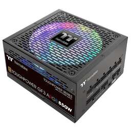 THERMALTAKE Блок питания ATX 850W Toughpower GF3 ARGB 80+ gold 24pin APFC 140mm fan color LED 12xSATA Cab Manag RTL