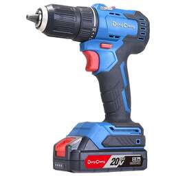 DONGCHENG Дрель-шуруповерт DCJZ2050, 2Ач, с одним аккумулятором [dcjz2050(type dm)]