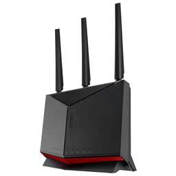ASUS Роутер беспроводной RT-BE86U BE6800 100/1000/2500/10000BASE-T черный