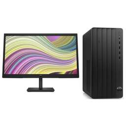 HP Комплект 290 G9 MT i3 12100 (3.3) 16Gb SSD512Gb UHDG 730 FreeDOS GbitEth 180W kb мышь клавиатура черный монитор в комплекте P22v (9M937AT/16GB)