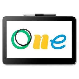 WACOM 13.3" Графический планшет-монитор One 13 Touch 1920x1080, белый [dth134w0b]