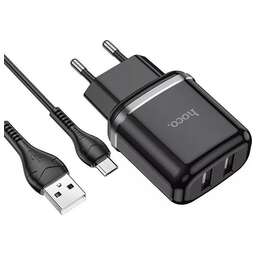 HOCO (6931474731036) N4m Black + кабель MICRO USB