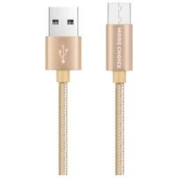 MORE CHOICE (4627151190228) K11m USB 2.0A для micro USB 1м Gold