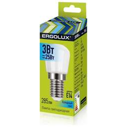 ERGOLUX (14542) LED-T26-3W-E14-4К