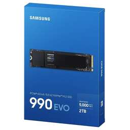 SAMSUNG SSD жесткий диск M.2 2280 2TB 990 EVO MZ-V9E2T0BW