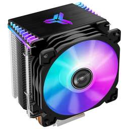 JONSBO Кулер CR-1400 Color LGA1700/1200/115X/AM4 (24шт/кор, TDP 160W, PWM, 92mm Dynamic Multi-Color LED Fan, 4 тепловые трубки, 4-pin) Retail