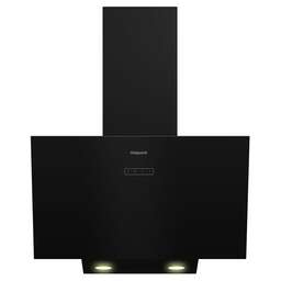 HOTPOINT Вытяжка каминная HPHV 63LT BL, черный, кнопочное управление [869891200120]