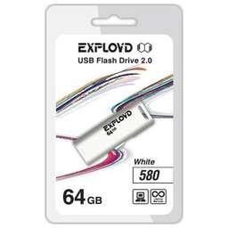 EXPLOYD 64GB 580 белый [EX-64GB-580-White]