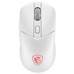 MSI Мышь беспроводная VERSA 300 W MS-8ZBD, игровая, Bluetooth/Радио, оптическая, USB, 8000dpi, белый [s12-4301440-cla]