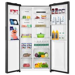 HAIER Холодильник двухкамерный HRF-541DY7RU Side by Side, инверторный темно-коричневый