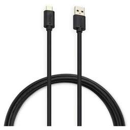 BURO Кабель USB Type-C (m) - USB (m), 1м, 3A, черный [bu-usb3.2-ac-1mb]