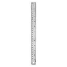 DELI Линейка Essential Metal 8463 сталь нержавеющая дл.30см ассорти