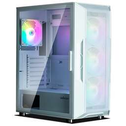 ZALMAN Корпус MidiTower I3 NEO ARGB white (ATX, без БП, ARGB, USB2.0 Type-A + 2xUSB3.0 Type-A) ( I3 NEO ARGB White)