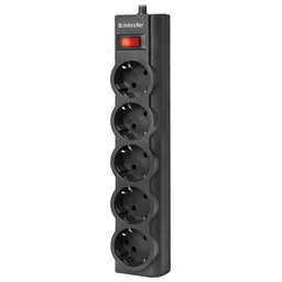 DEFENDER (99499) ES largo, 5 роз - 5,0 м - черный