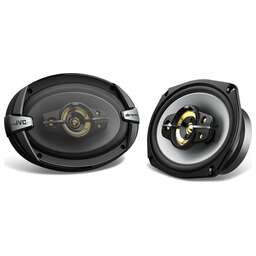 JVC Колонки автомобильные CS-DR695HP 800Вт 85дБ 4Ом 15x23см (6x9дюйм) (ком.:2кол.) коаксиальные пятиполосные