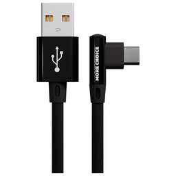 MORE CHOICE (4627151196947) K27m USB 2.1A microUSB черный - 1,0m