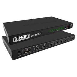 PREMIER Сплиттер аудио-видео 5-872-8, HDMI (f) - 8xHDMI (f), ver 1.4, черный