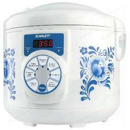 SCARLETT SC-411 гжель/белый