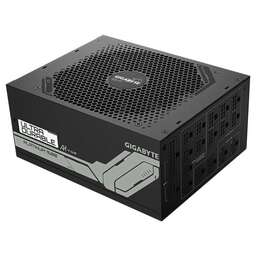 GIGABYTE Блок питания GP-UD1600PM PG5 Gen.5, 1600Вт, 80 PLUS PLATINUM, 120мм, черный, retail [9jud1600pm-eu-g10]