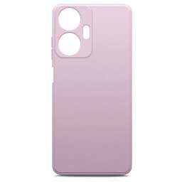 BORASCO Чехол (клип-кейс) Microfiber Case, для Realme C55, лавандовый [71700]