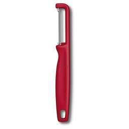 VICTORINOX Овощечистка Iotaс лезвием двухсторон. красный упак.:европодвес (6.0943.1)