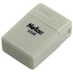 NETAC Флешка USB U116 128ГБ, USB3.0, белый [nt03u116n-128g-30wh]