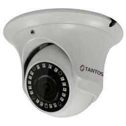 TANTOS Камера видеонаблюдения IP TSi-Ee25FP 2.8-2.8мм цв. корп.:белый/черный (00-00122959)