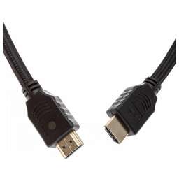 CACTUS Кабель аудио-видео CS-HDMI.2-3 HDMI (m)/HDMI (m) 3м. позолоч.конт. черный