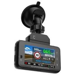 SHO-ME Видеорегистратор A15-GPS/GLONASS WI-FI, черный