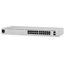 UBIQUITI Коммутатор 24PORT 1000M 2SFP POE USW-PRO-24-POE