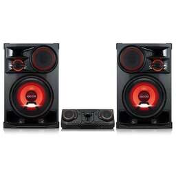 LG Минисистема CL98-FS черный 3500Вт CD CDRW FM USB BT
