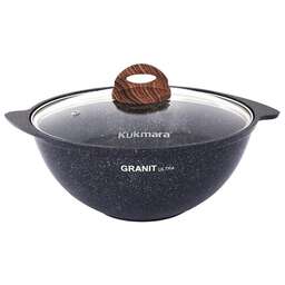 KUKMARA кгг47а а/пр литой 4,5л д/плова стекл/кр Granit ultra blue